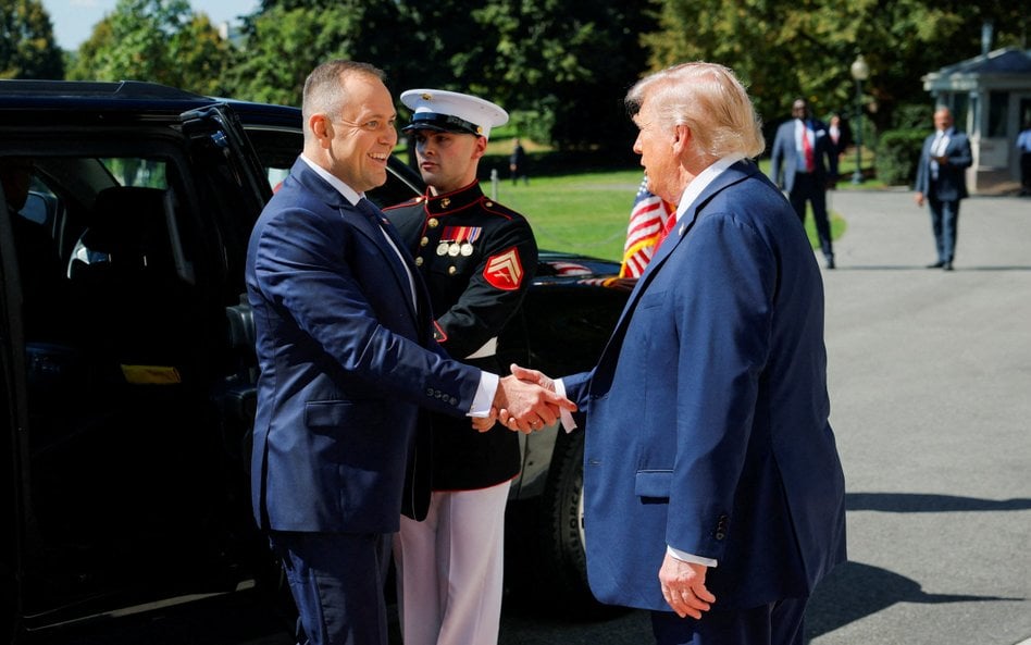 Karol Nawrocki i Donald Trump