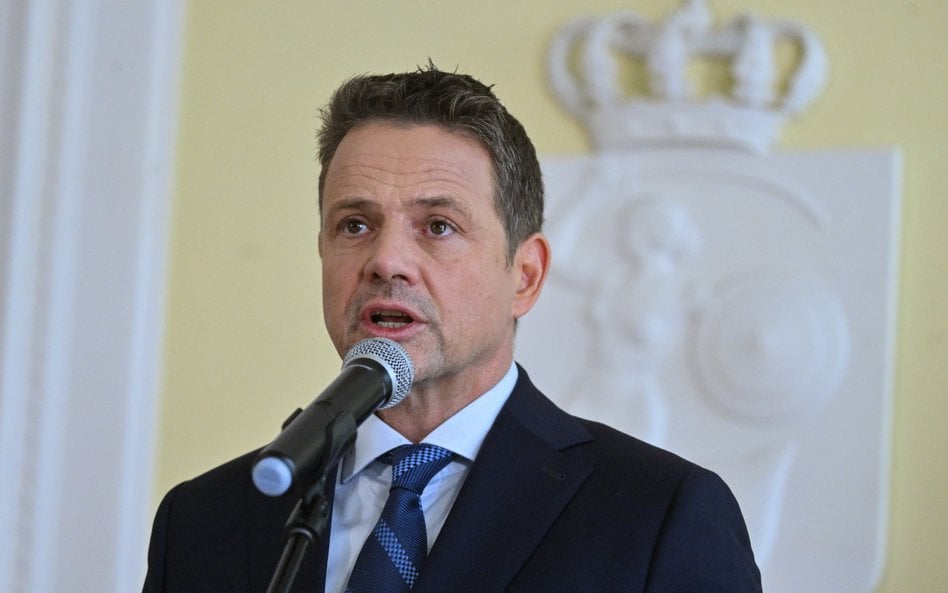 Prezydent Warszawy Rafał Trzaskowski