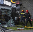 Wypadek autobusu w Warszawie. Tajemnica zaciętego monitoringu