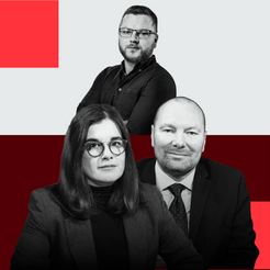 Kamil Zajączkowski z CE Uniwersytetu Warszawskiego oraz dr Alicja Bachulska, ECFR