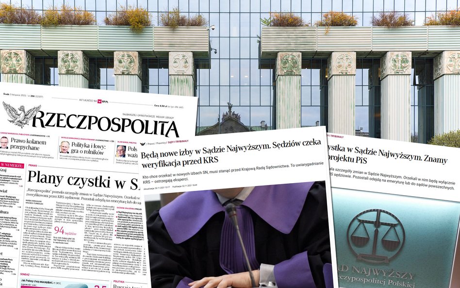 Czystki w SN. W sieci zawrzało po publikacji "Rzeczpospolitej"