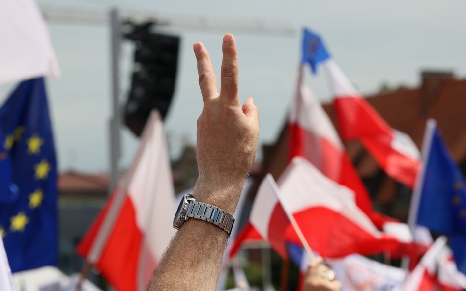 Stawką tych wyborów są Europa, wolność, demokracja