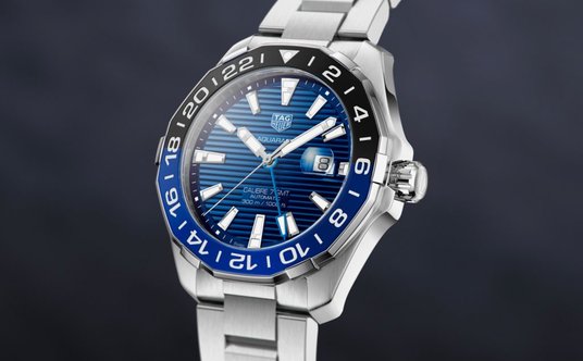 "TAG Heuer Aquaracer GMT Batman"