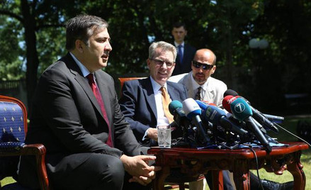Dziś w Odessie. Saakaszwili i ambasador Pyatt