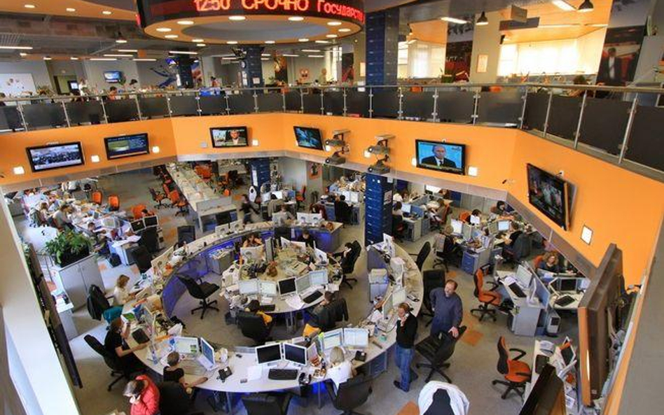 Newsroom Ria Novosti, agencji wchłoniętej przez Rossiję Segodnya