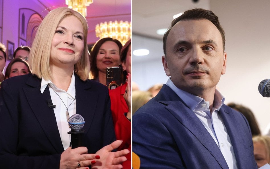 Monika Piątkowska i Łukasz Gibała