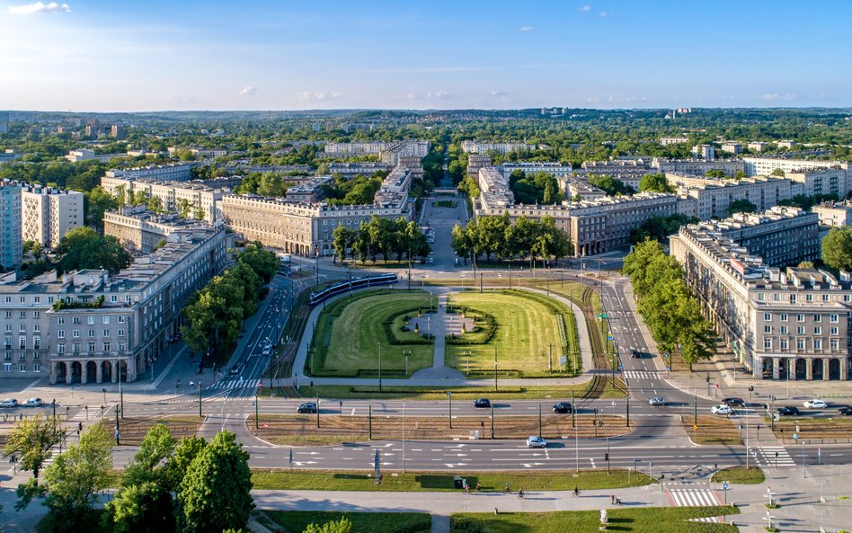 Zespół architektoniczny i urbanistyczny Nowej Huty zyskał tytuł Pomnika Historii