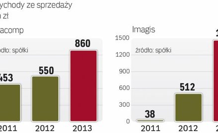 Veracomp i Imagis rosną szybciej niż konkurenci