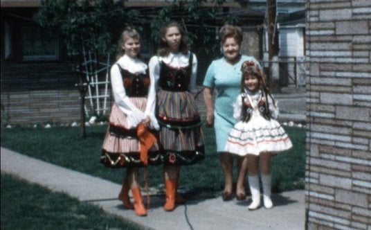 Binkowski Family Film Collection, klatka z filmu rodzinnego.