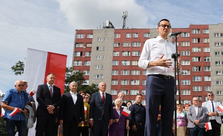 PiS przez tydzień będzie prezentowało poszczególne punkty programu. Na zdjęciu Mateusz Morawiecki za