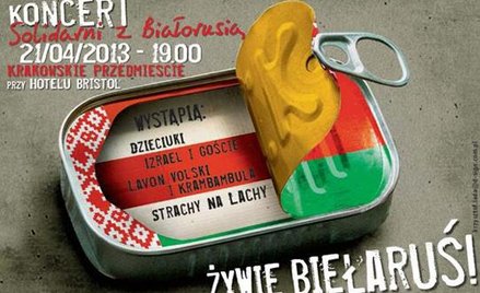 "Solidarni z Białorusią" zagrają kolejny koncert