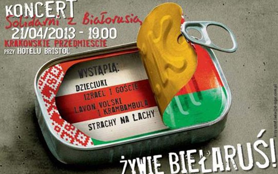 "Solidarni z Białorusią" zagrają kolejny koncert