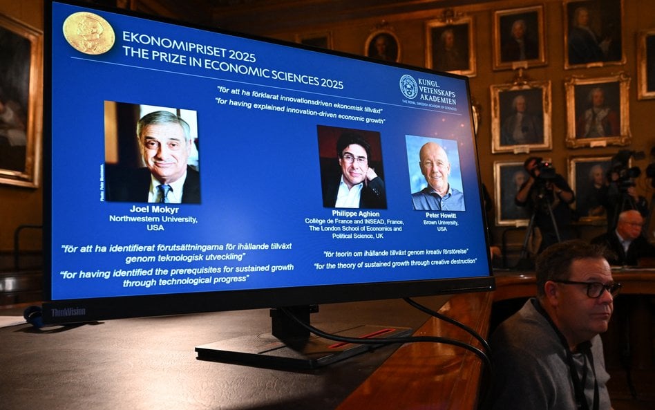 Nagrodę Nobla w dziedzinie ekonomii przyznano Amerykaninowi pochodzenia izraelskiego Joelowi Mokyrow