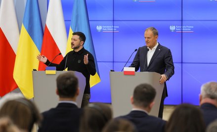 Wołodymyr Zełenski, Donald Tusk