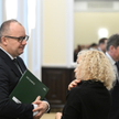 Minister sprawiedliwości Adam Bodnar podczas posiedzenia rządu