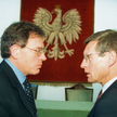 Mylnie oskarżano o schładzanie gospodarki wicepremiera Leszka Balcerowicza (z prawej). Był to główni