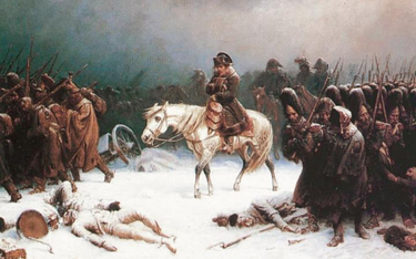 „Odwrót Napoleona spod Moskwy”, obraz Adolpha Nothena