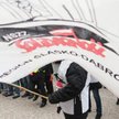 Uczestnicy strajku w Katowicach. Według związków w proteście wzięło udział 85 tys. osób