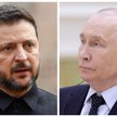 Wołodymyr Zełenski i Władimir Putin
