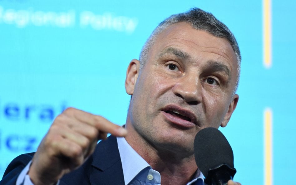 Witalij Kliczko został zapytany, dlaczego jego pełnoletnie dzieci nie walczą na wojnie ukraińsko-ros