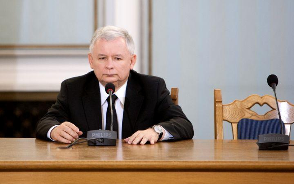 Jarosław Kaczyński przed komisją