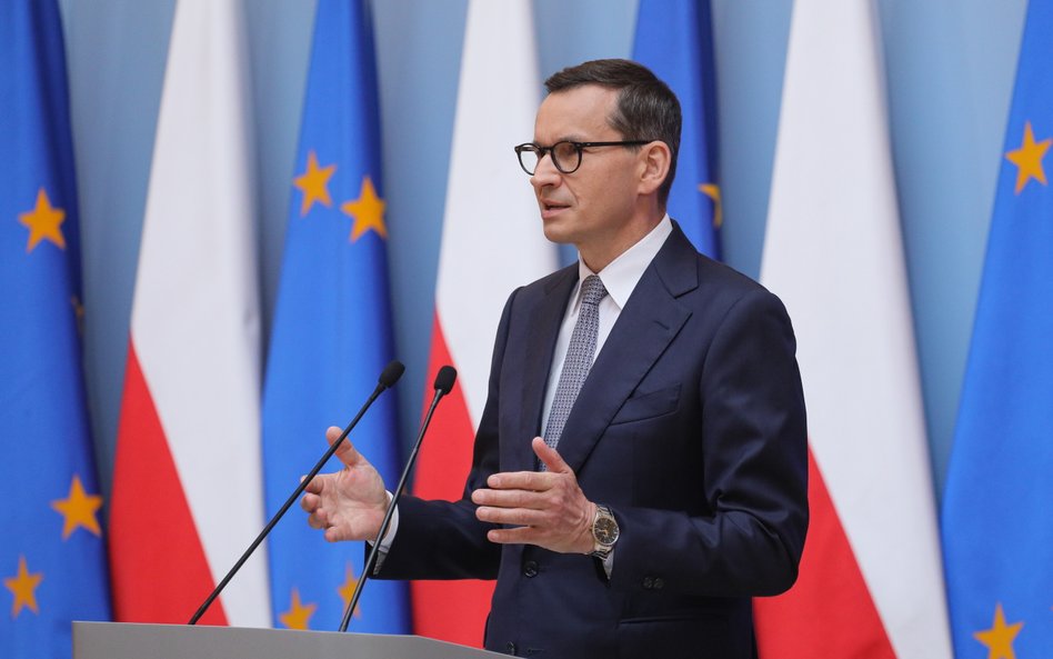 Premier Mateusz Morawiecki