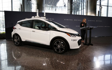 Mary Barra prezentuje pierwszy autonomiczny samochód General Motors - Chevrolet Bolt EV