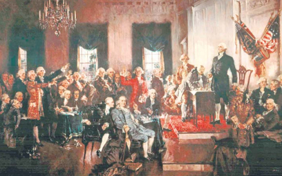 Podpisanie Konstytucji Stanów Zjednoczonych 17 września 1787 r. w Filadelfii