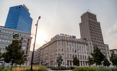 Budynek TVP przy placu Powstańców Warszawy