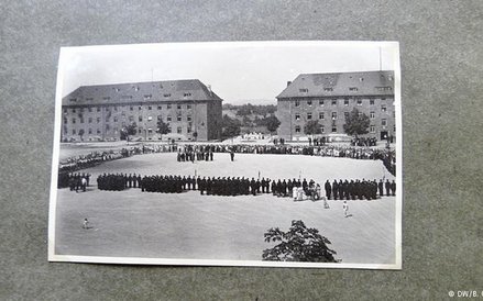Koszary polskiej kompanii wartowniczej w Butzbach - 1948 rok.