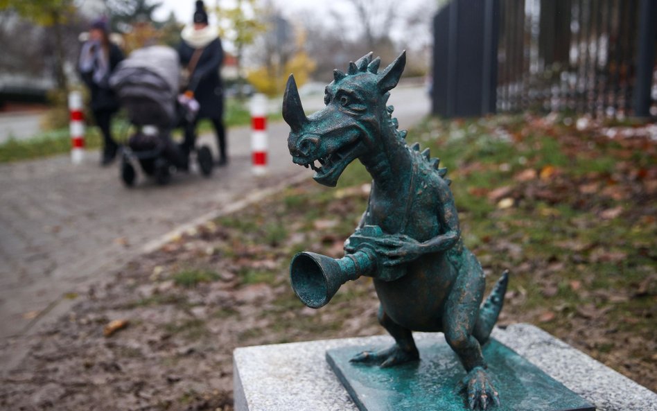 To właśnie ten smok stracił swój róg