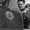 Jan Zumbach jako pilot Dywizjonu 303