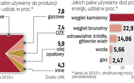 Przewaga czarnego paliwa w miksie polski