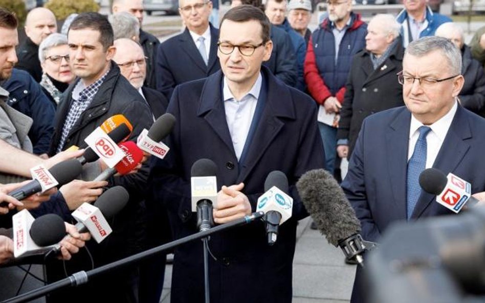 Mateusz Morawiecki: przystanek w objeździe autokarem po Polsce