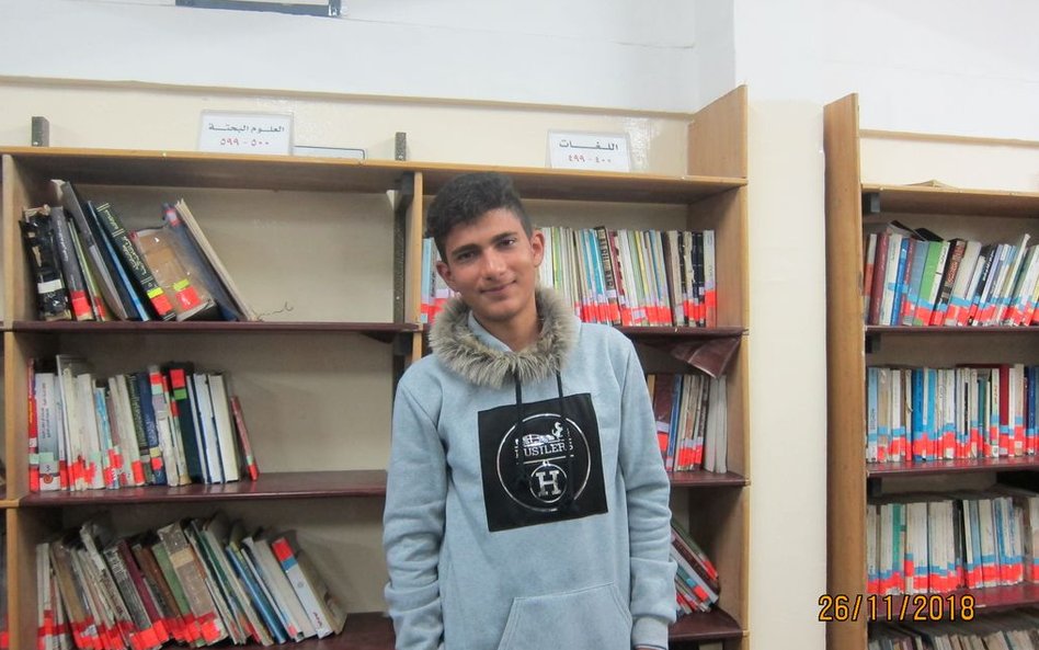 Nie ma zamiaru nigdzie wracać 15 -letni Osama. Ma dziadków w Jerozolimie,gdzie nigdy nie był i nie w