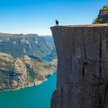 Wiszący nad Lysefjordem klif Preikestolen to jedna z najsłynniejszych atrakcji regionu Rogaland