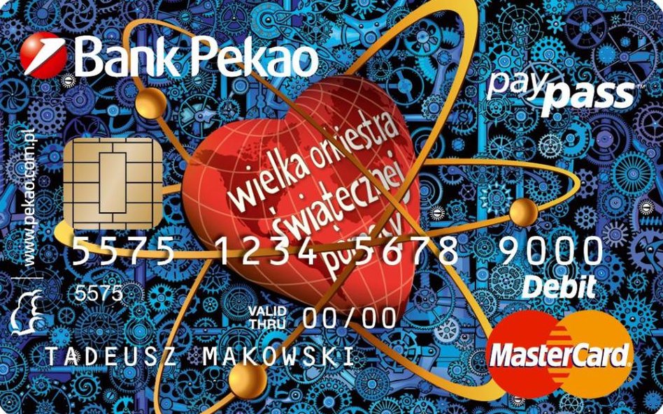 Pekao wydaje wspólne karty z Fundacją Wielkiej Orkiestry Świątecznej Pomocy.