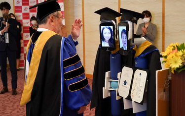 Japonia: Roboty zastąpiły studentów na wręczeniu dyplomów