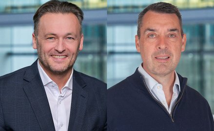 Od lewej: Oliver Hauer, Regional Sales Manager, Eurex i Jonathan Mullings, OTC IRD Product and Busin