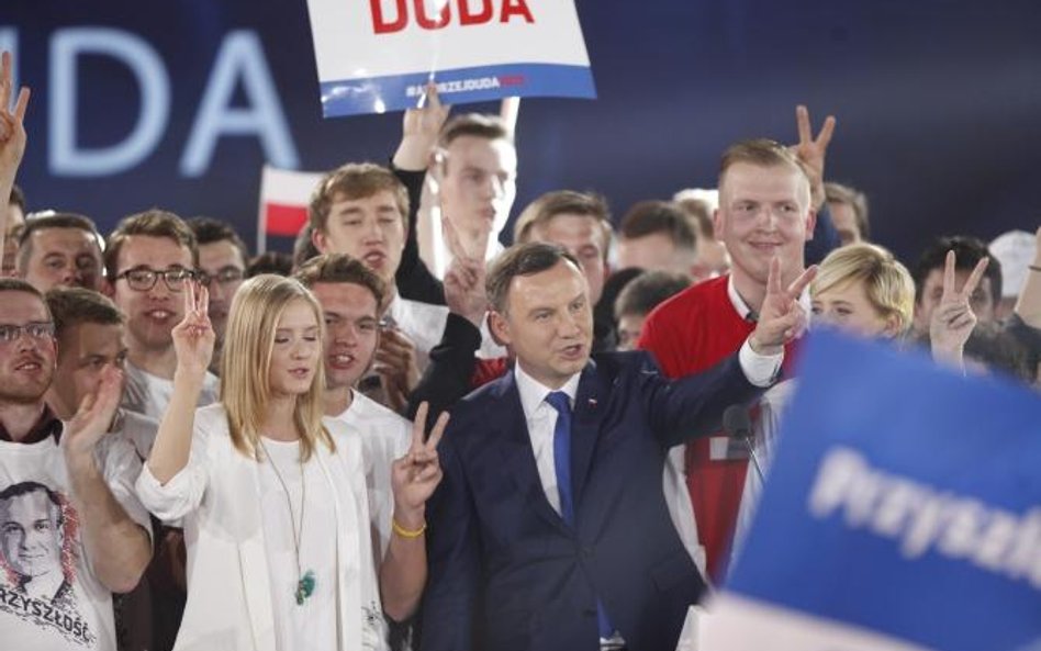 Andrzej Duda na konwencji wyborczej