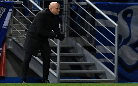 Trener Wisły Płock Maciej Bartoszek podczas meczu z Lechią Gdańsk