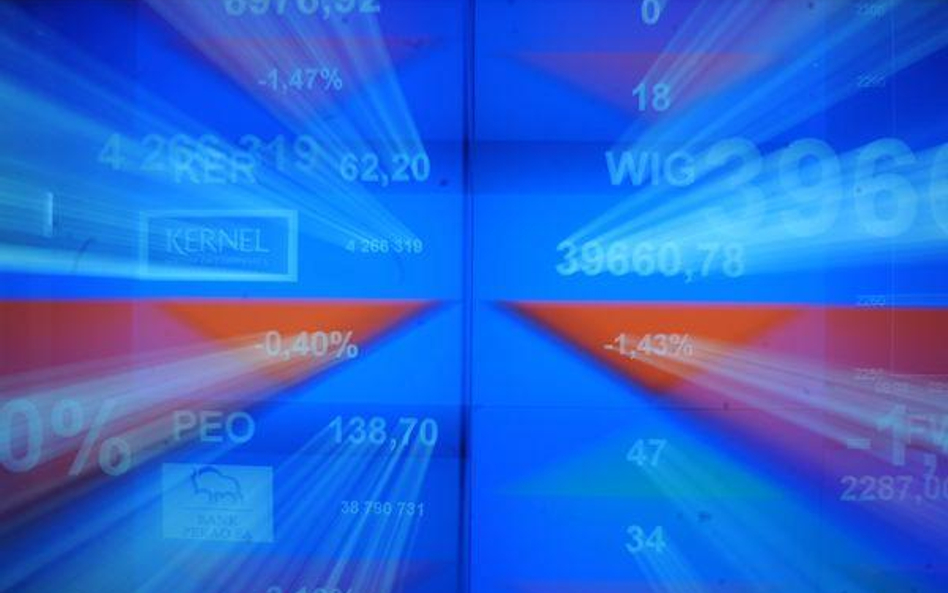 . Po tym jak wczoraj WIG20 stracił na wartości ponad 1,3 proc. dziś na starcie wskaźnik największych