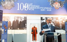 W ramach inauguracji obchodów jubileuszu Wydziału Farmaceutycznego w auli Centrum Dydaktycznego WUM 