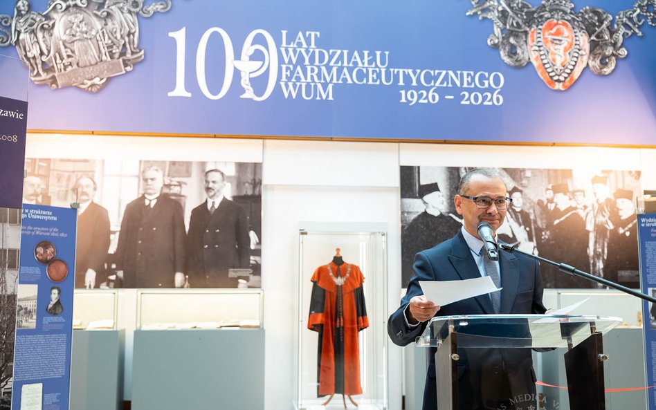 W ramach inauguracji obchodów jubileuszu Wydziału Farmaceutycznego w auli Centrum Dydaktycznego WUM 