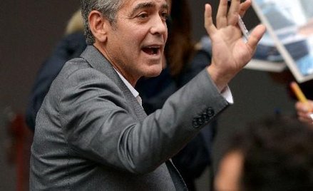 George Clooney chętnie wypowiada się na tematy polityczne; AFP/JOHANNES EISELE