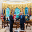 Karol Nawrocki, popierany przez PiS kandydat na prezydenta, spotkał się z prezydentem USA Donaldem T