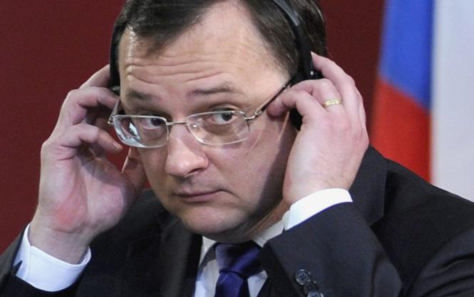Peter Nečas, premier Czech, bulwersuje swych rodaków zaskakującymi wypowiedzami