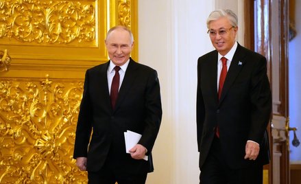 Władimir Putin i Kasym-Żomart Tokajew
