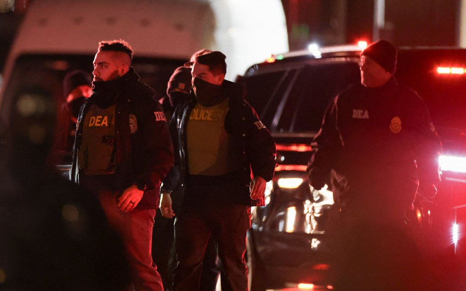 Agenci DEA zabezpieczają przybycie Nicolása Maduro i jego żony Cilii Flores do Nowego Jorku