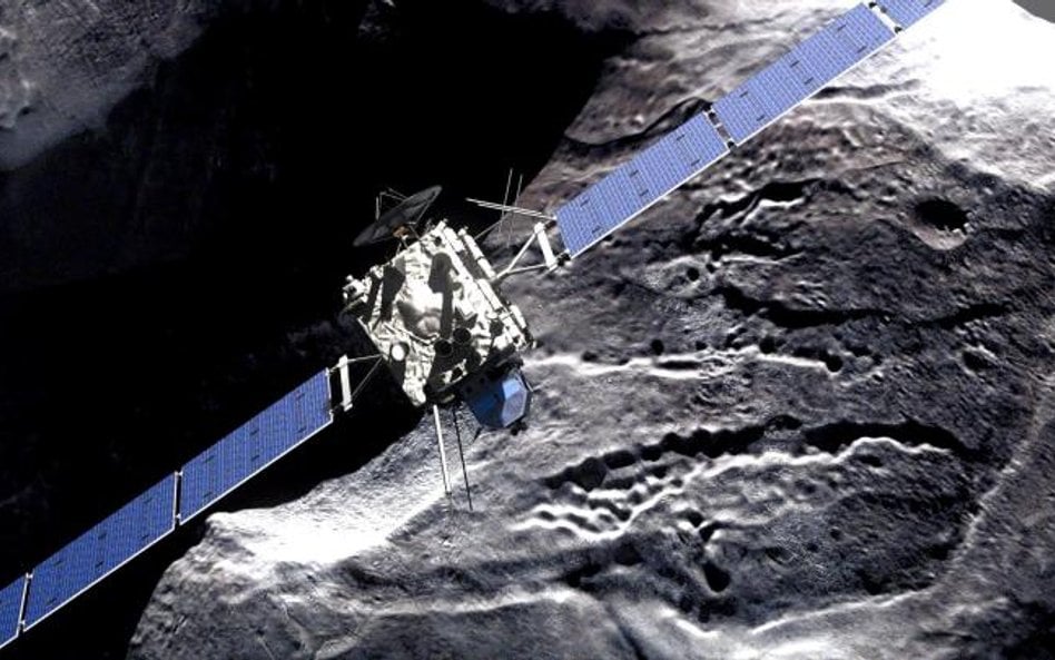 Rosetta znajduje się obecnie ok. 700 mln km od Ziemi